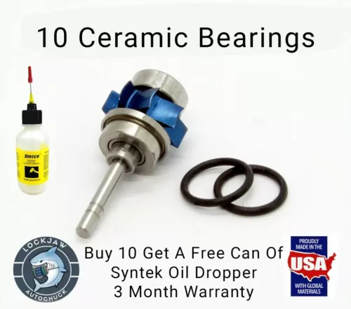 Midwest Tradition Lever Turbines - Integral Shield Ceramic Bearings - Lot of 10