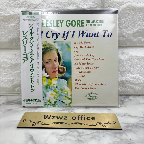 LESLEY GORE I’ll Cry If I Want To w/ BONUS TRACK JP MINI LP CD