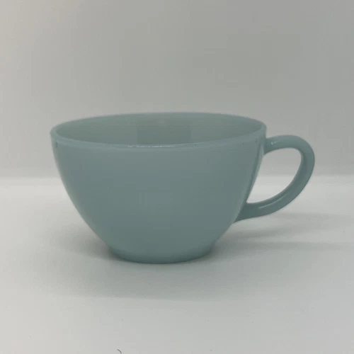 Fire King Delphite Blue Tea Cup MCM Vintage Great Condition