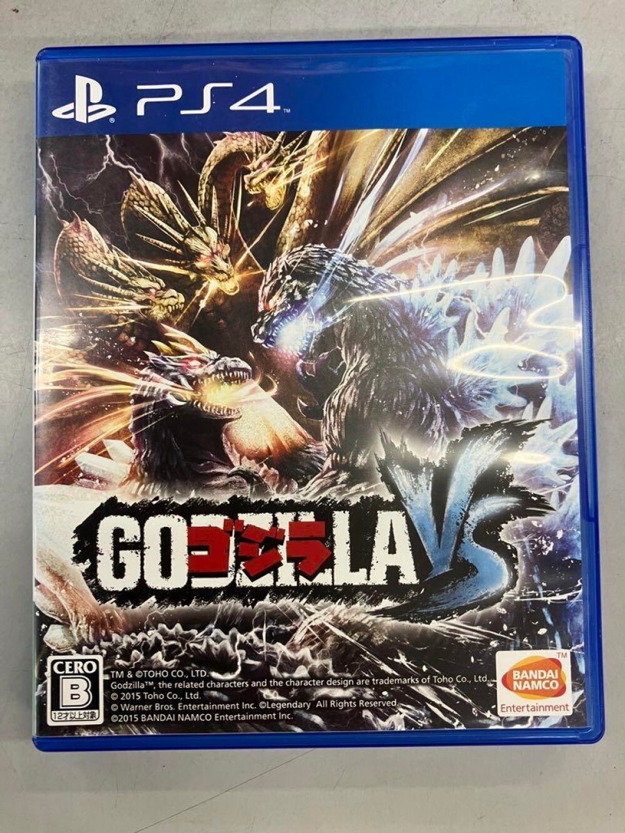 BANDAI - PS4 × 1 Switch × 3 USE Bandai Namco GODZILLA-VS Sony PlayStation 4 Japan game