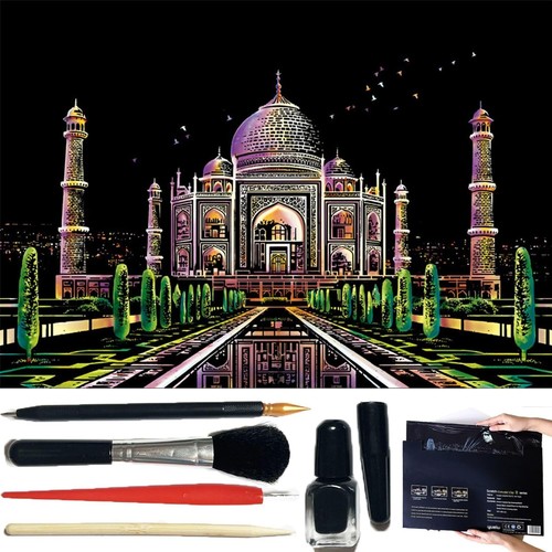 Paint by Scratch, Paint by Scratch Adult, Scratch Art,Paint by Scratch Kit Adult - Picture 15 of 19
