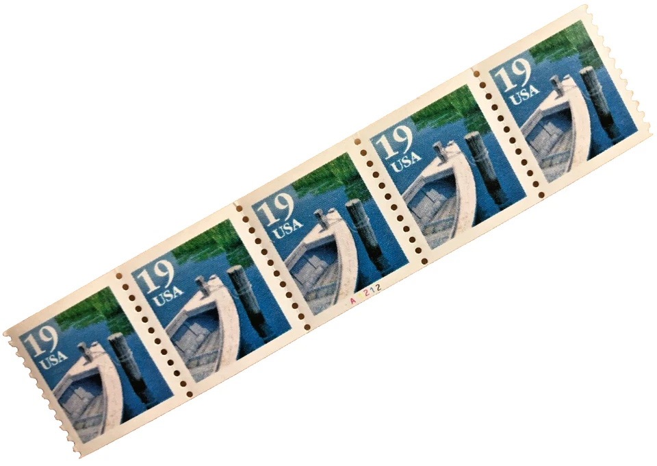 SCOTT #2529 FISHING BOAT TYPE I PNC5 PLATE #A1212 MNH - Image 2 of 3