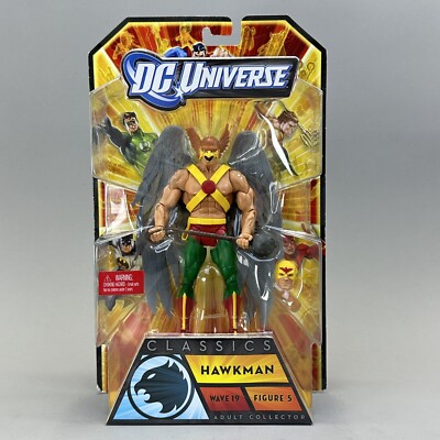 DC Universe Classics Hawkman 6.5'' Action Figure Wave 19 Mattel 2011 - Brand New