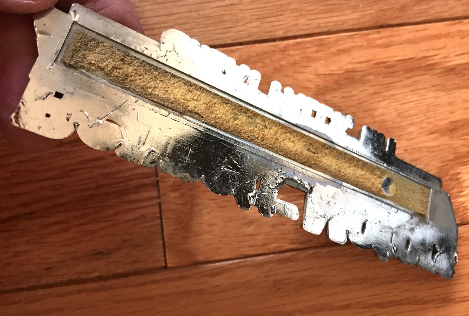 Vintage Auto Dealership Nameplate Motors Great Falls MT Emblem