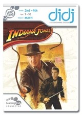 LeapFrog Didj Custom Learning Game Indiana Jones BRAND NEW