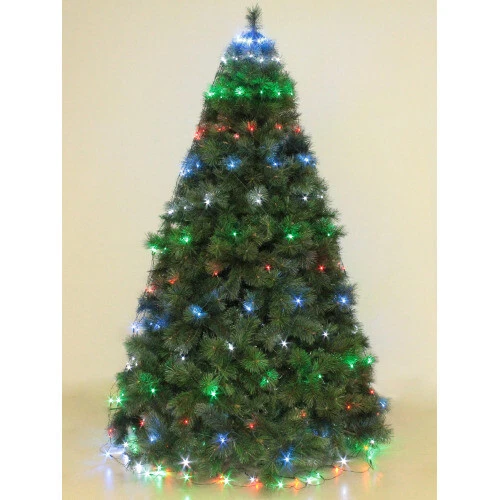 UKDD® Catena Di Perline Natalizia Per Albero E Decorazioni - 10 Metri, Colore Viola, Perline Di Alta Qualità