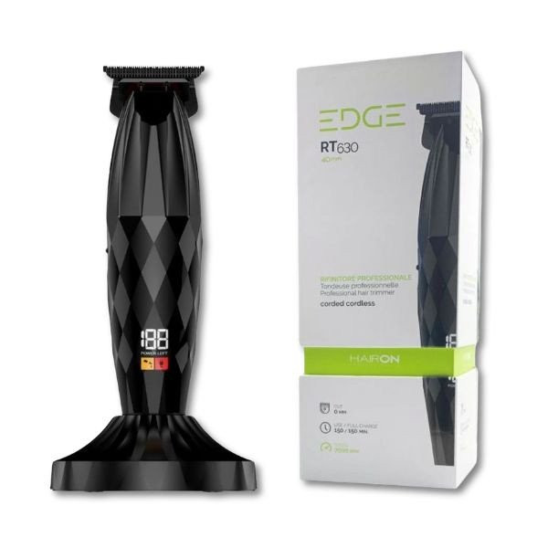 HairOn Edge RT-630 40mm Trimmer | Precisione Professionale 7000 RPM
