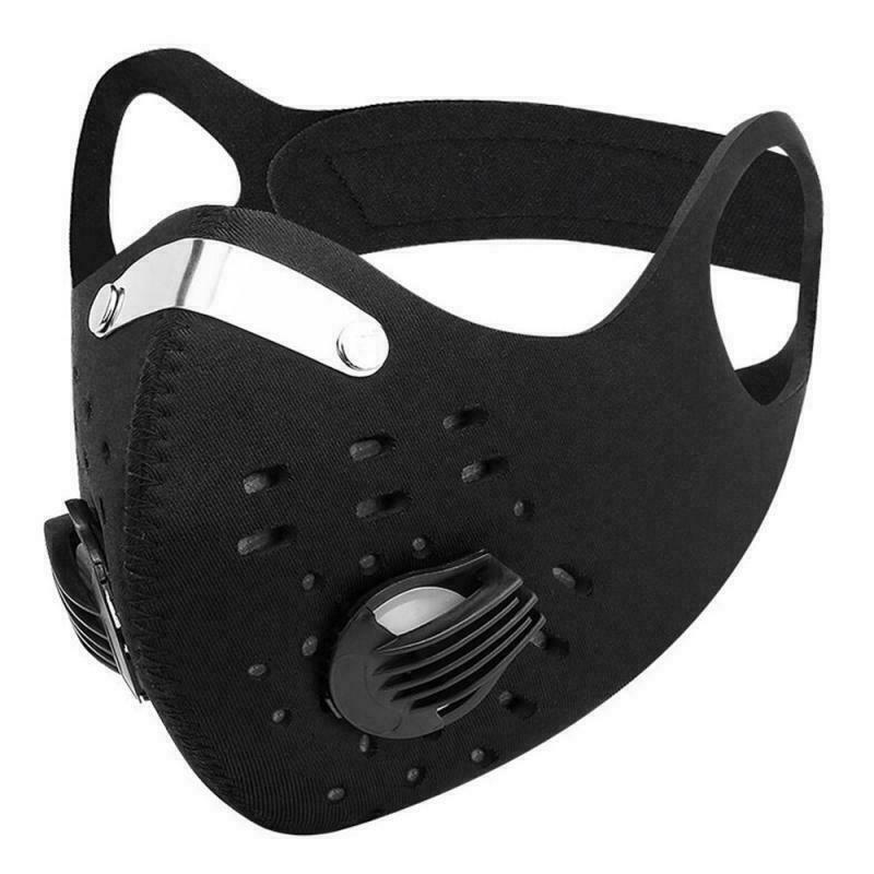 Sport Mascherina Antipolvere Sportmaske Con Filtro Lavabile per Bici da Corsa
