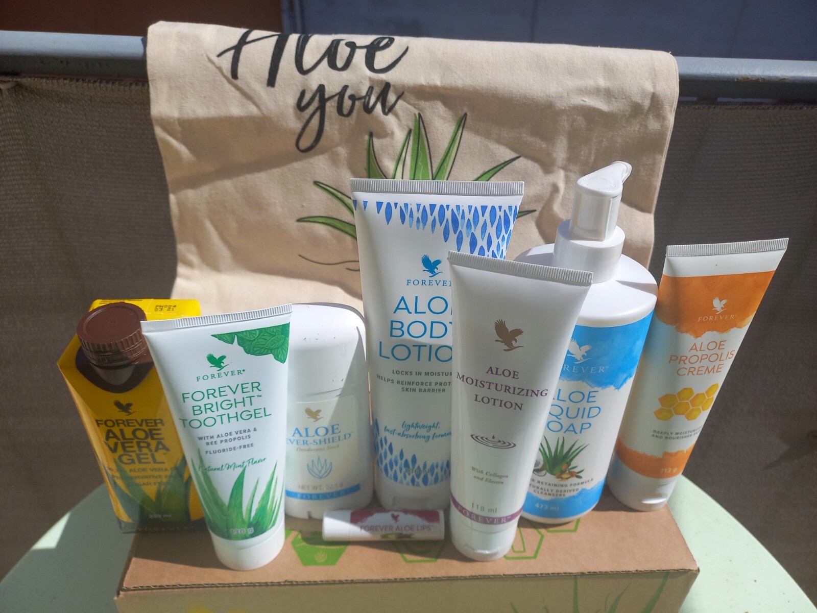 Aloe Vera Forever Living boisson bien-être pour votre routine vitalité du matin