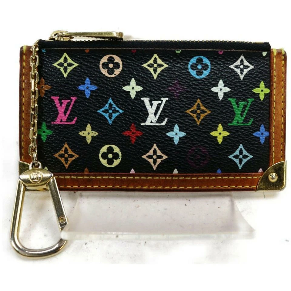 louis vuitton multicolor key holder