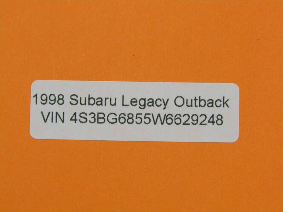 Manija de puerta exterior del lado del pasajero delantero derecho Subaru Legacy Outback 1996-1999 Foto 4 de 4
