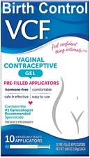 Vaginal Contraceptive Gel, 1 Pack of 10 Pre-Filled Applicators 2.55 Gram