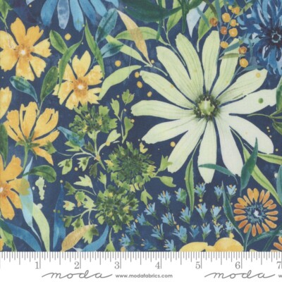 Sunshine Blue Skies 39820 14 Lake by Create Joy Project for Moda - half-yard
