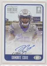 2021 Onyx Vintage Auto Blue Ink /400 Damonte Coxie #FADC Auto jd9