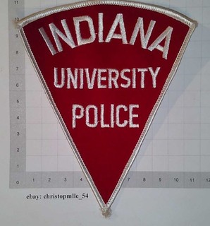 Indiana University Police Department IUPD US USA Patch Polizei Abzeichen Sheriff