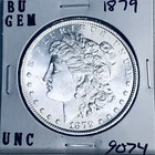 1879 BU GEM MORGAN SILVER DOLLAR UNC MS+++ U.S. MINT RARE COIN 9074