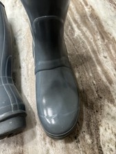 Hunter Gray Women's Rain Boot for sale | eBay