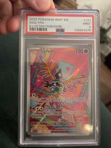 Sigilyph graded PSA 9 for sale on eBay