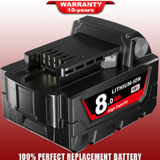 For Milwaukee 48-11-1880 M18 LITHIUM High Output XC8.0 Battery Brand New Sealed