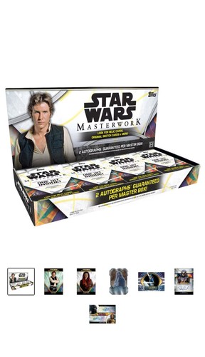 2024 TOPPS STAR WARS MASTERWORK HOBBY BOX NEW SEALED (IN HAND)