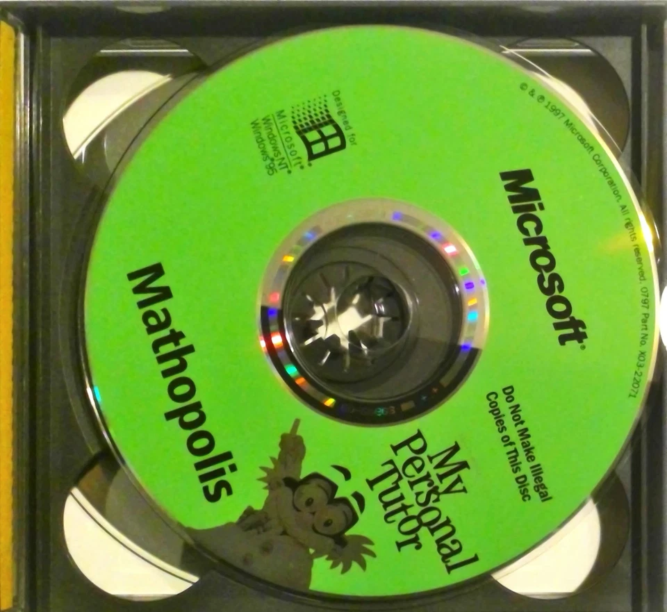 Microsoft Mathopolis, Preschool Workshop, Reader Railway-PC 1997 3 CD ROM V GOOD - Image 3 of 4