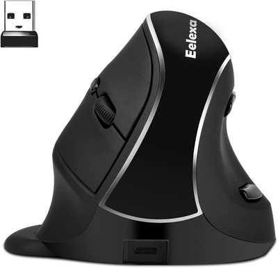 Ergonomic Vertical Mouse 2.4G Bluetooth Dual Mode Removable Palm Rest V638