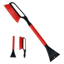 27" Snow Brush with Ice Scraper for Car Windshield, Detachable Snow Removal