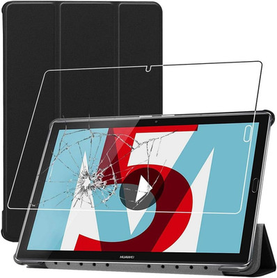 - Cover für Huawei Mediapad M5 10.8, Magnetische Flip Schutzhülle, Slim Ca