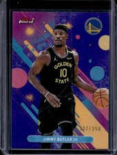 2025-26 Topps Finest Jimmy Butler III Common Purple Refractor #/250 Warriors