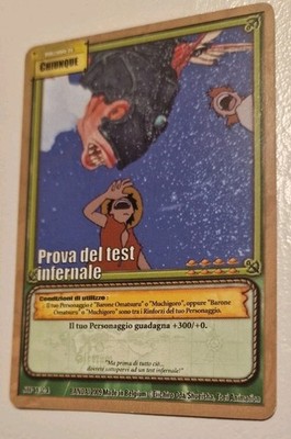 One Piece Karte SH-W24 Prova Del Test Infernale Italienische Karte