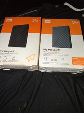 WD 2TB My Passport Portable External Hard Drive (Black) - WDBYVG0020BBK-WESN