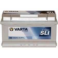 VARTA H3 Autobatterie Dynamic SLI 12V 100Ah 830A Batterie ers 88Ah 90Ah 95Ah