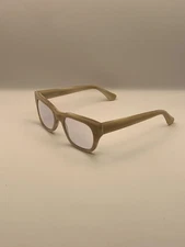 Caddis Miklos Reading Glasses 3.00 52-20-145 Tan Blue Light Block Unisex Frame