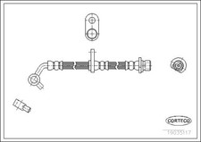 Flexible de frein Honda FR-V