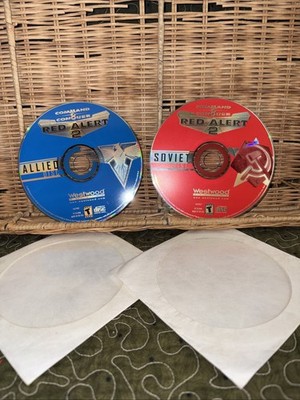 Command & Conquer Red Alert 2 Allied & Soviet Discs PC-CD Rom dated 2000 1417917