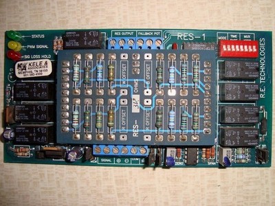 R.E. TECHNOLOGIES KELE 3K OHMS RESISTANCE TRANSDUCER BOARD - MODEL: RES-1