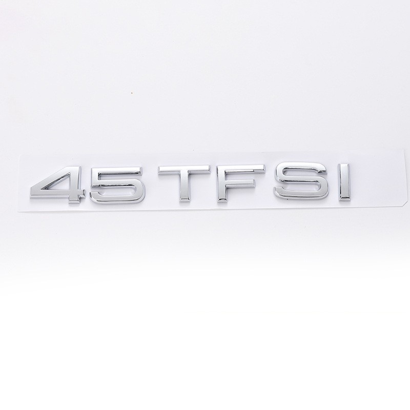 Cost-Effective Reliable Compact Displacement Letter Emblem for Audi A3/A4/A7/A6L