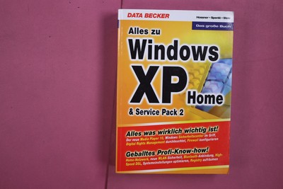 269375 Jürgen Hossner ALLES ZU WINDOWS XP HOME Data Becker & Service Pack 2