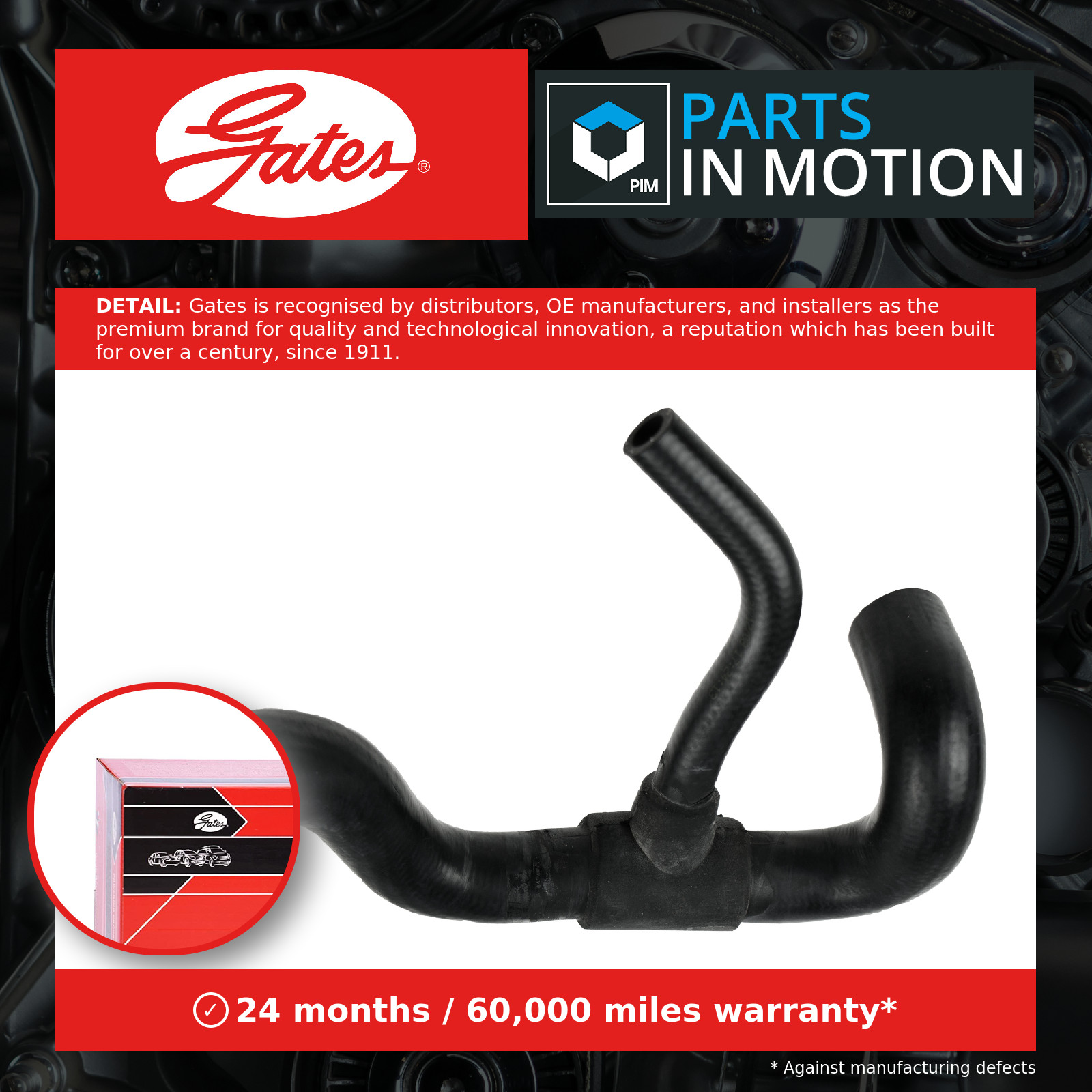 Fits GATES 05-2706 CURVED HOSE 05-2706 - Image 9