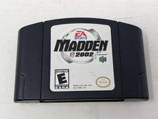 MADDEN NFL 2002 - Nintendo 64, Cart Only
