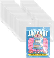 50 Sets Current Size Comic Book Bags and Boards, Reusable Transparent