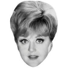 Angela Lansbury (Young) Celebrity Mask, Flat Card Face, Fancy Dress Mask