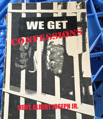Lieut. Albert Joseph Jr. We Get Confessions English Paperback Nonfiction Book