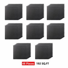 48 Piece Puzzle Exercise Mat in EVA Interlocking Foam Floor Tiles for Home Gym