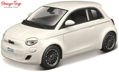 Bburago Fiat 500e La Prima 2021 weiß 1:43