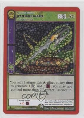 2022 MetaZoo - Seance 1st Edition Holo Space Rock Dagger #33