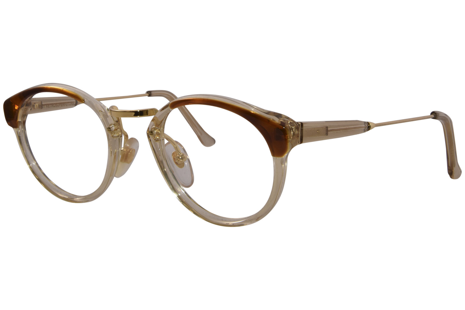 Оправа для очков RetroSuperFuture Panama 962 SP13 Песочная/хрустальная, полная оправа 45 мм