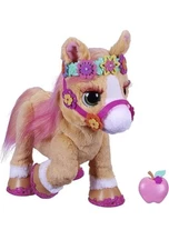 FurReal Cinnamon, My Stylin’ Pony Toy, 14-Inch Electronic Pets,