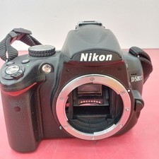 Nikon D5000 DSLR Camera Kit 18-55mm  55-200mm Lenses Used