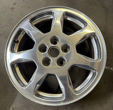 4570 03-04 Cadillac Cts 17 Oe Used Wheel Polished Curbing 9593846